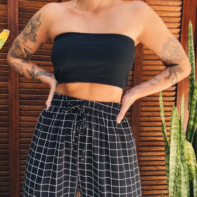 Top Faixa Preto