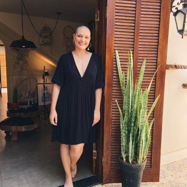 Vestido Decote Bufante Preto