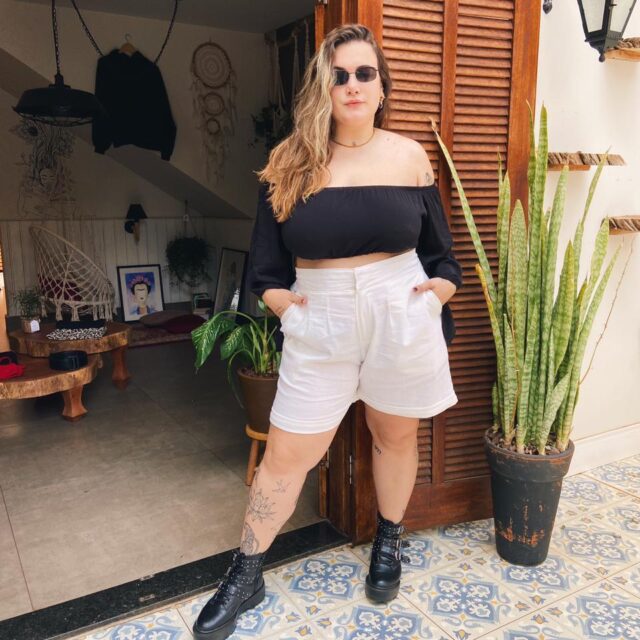 Shorts Itália Off White