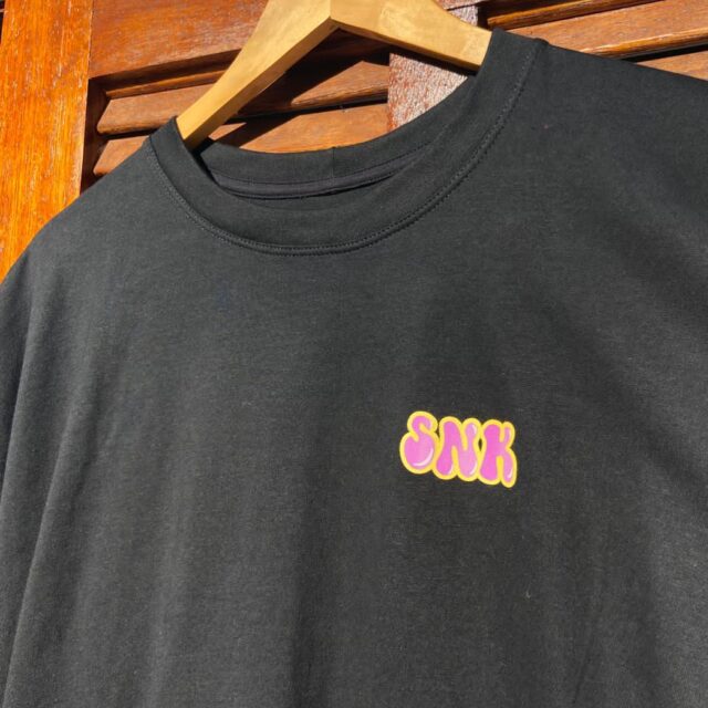 Camiseta SNK Bubblegum Preta