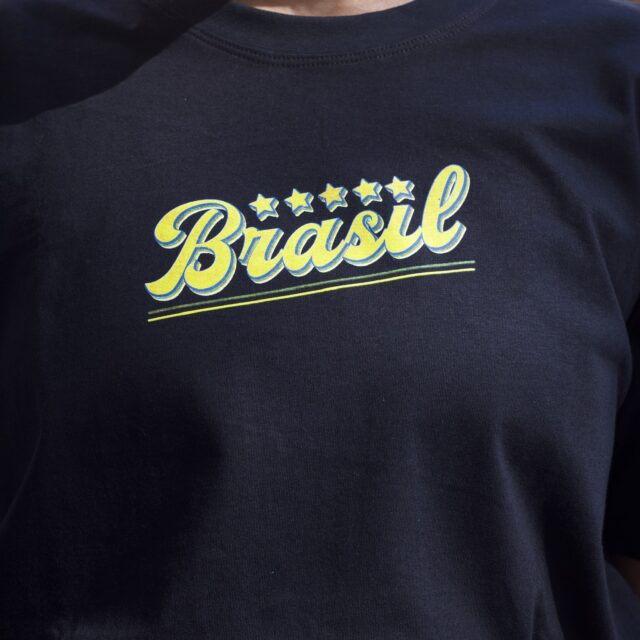 Camiseta Brasil Preta