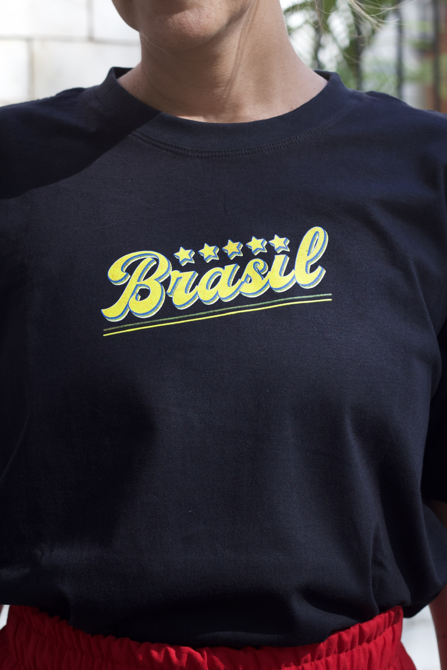 Camiseta Brasil Preta - Sanka