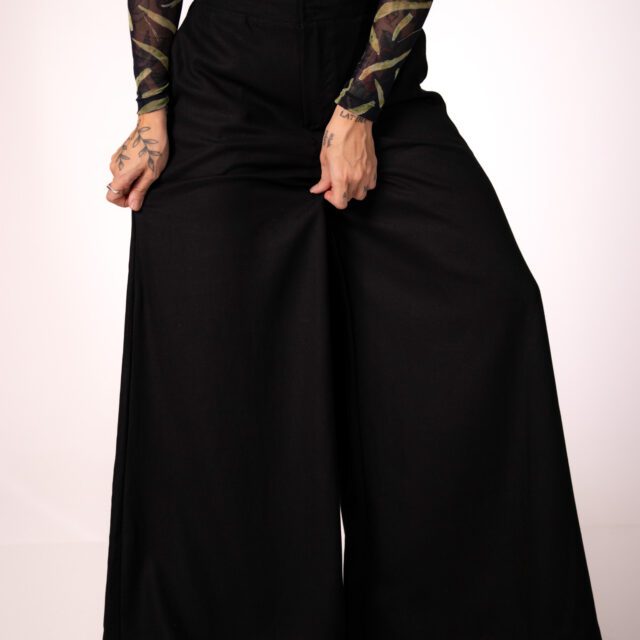 Calça Boho Preta - Imagem 2