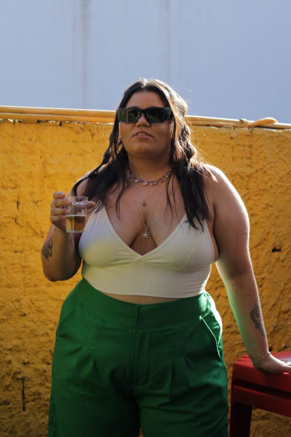 Top Triângulo Off White