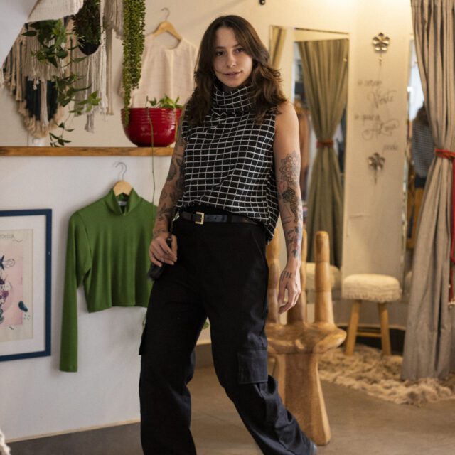 Cargo Itália Linho Preto