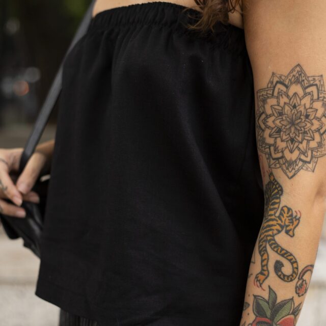 Bata Linho Preto