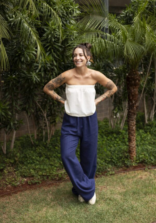 Bata Linho Off White