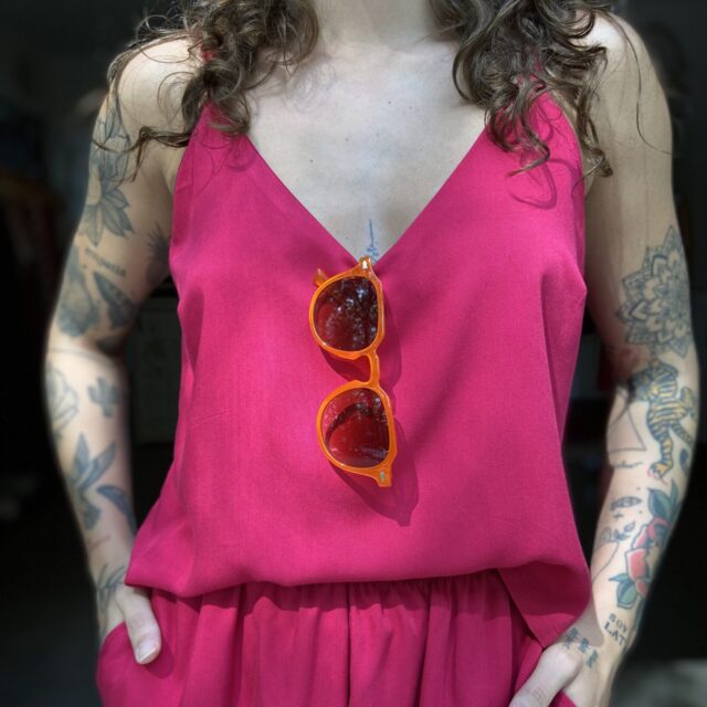 Blusinha V Cereja