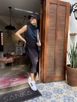 Saia Transpasse Preta