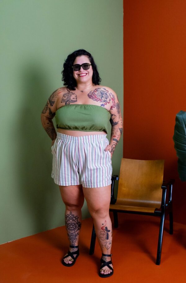 Shorts Listrado