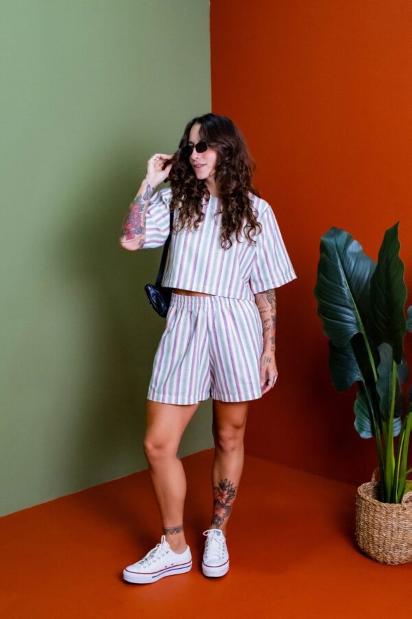 Shorts Listrado