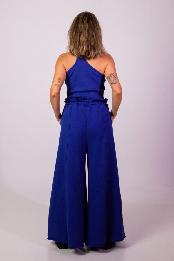 Calça Recortes Azul Galáxia