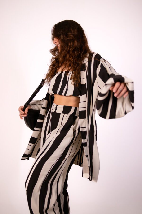 Top Balonê Zebra