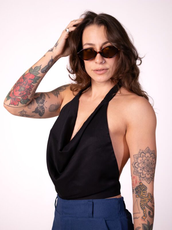 Blusa Roma Preta