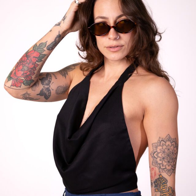 Blusa Roma Preta