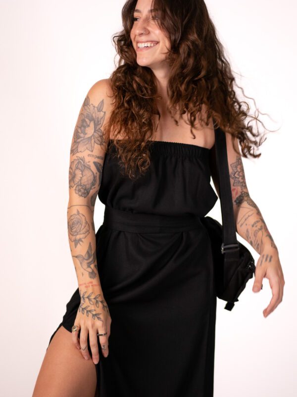 Vestido Bata Preto