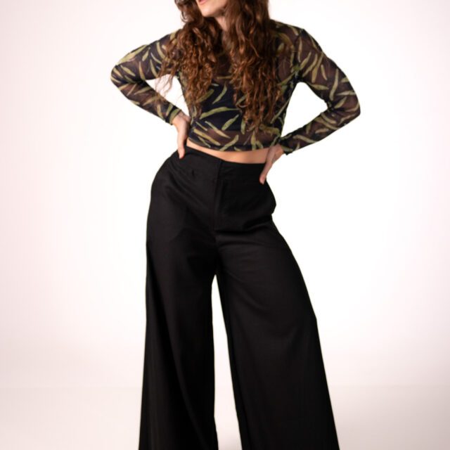 Cropped Tule & Top Preto - Imagem 5
