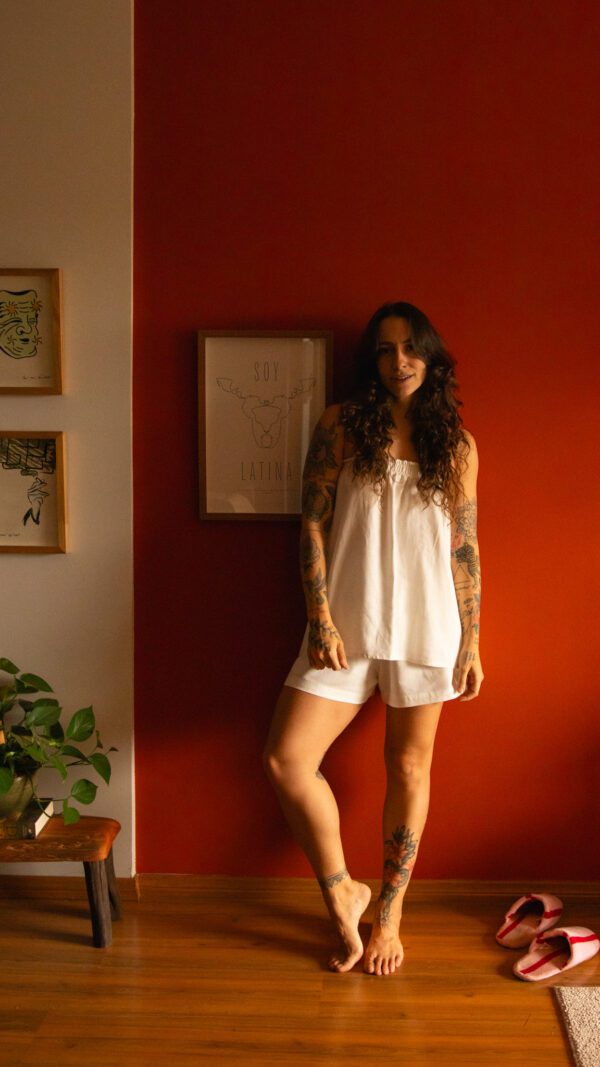 Conjunto Domingo Off White