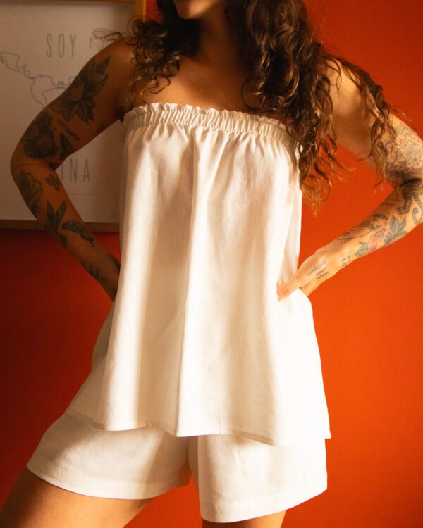 Conjunto Domingo Off White