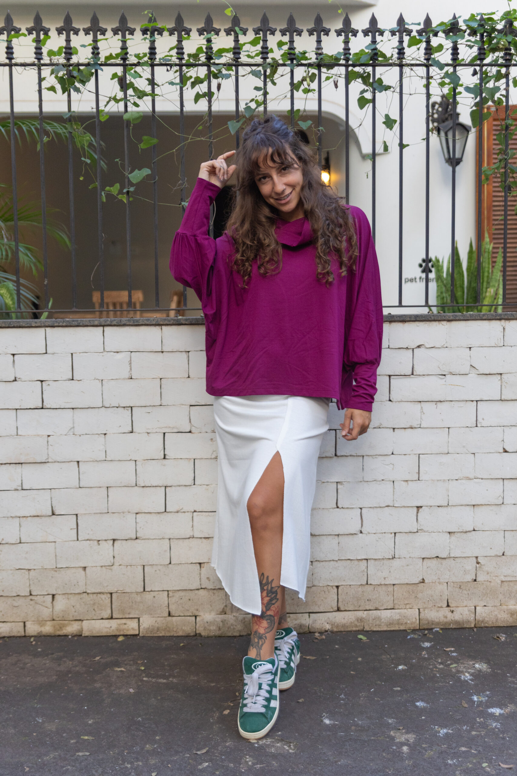 Blusa Boho Beterraba - Imagem 2