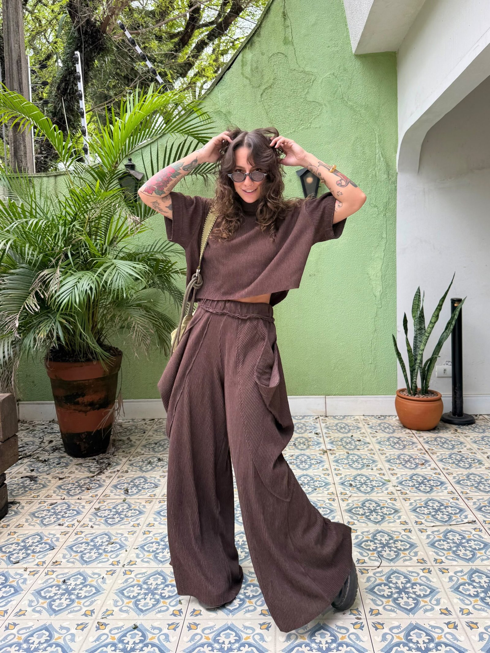 Calça Netuno Marrom - Imagem 5