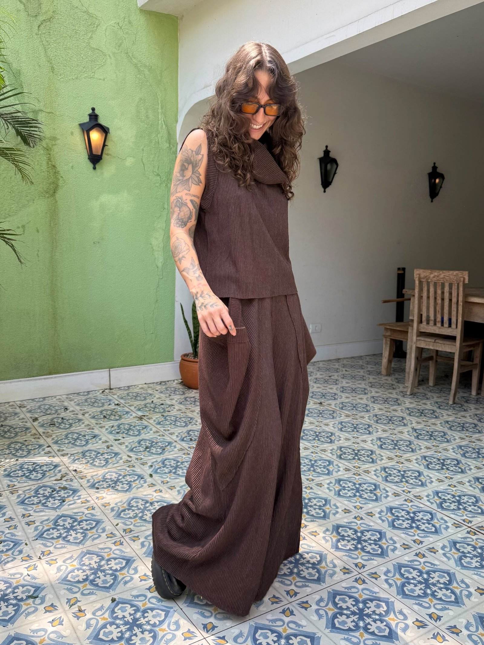 Calça Netuno Marrom - Imagem 3