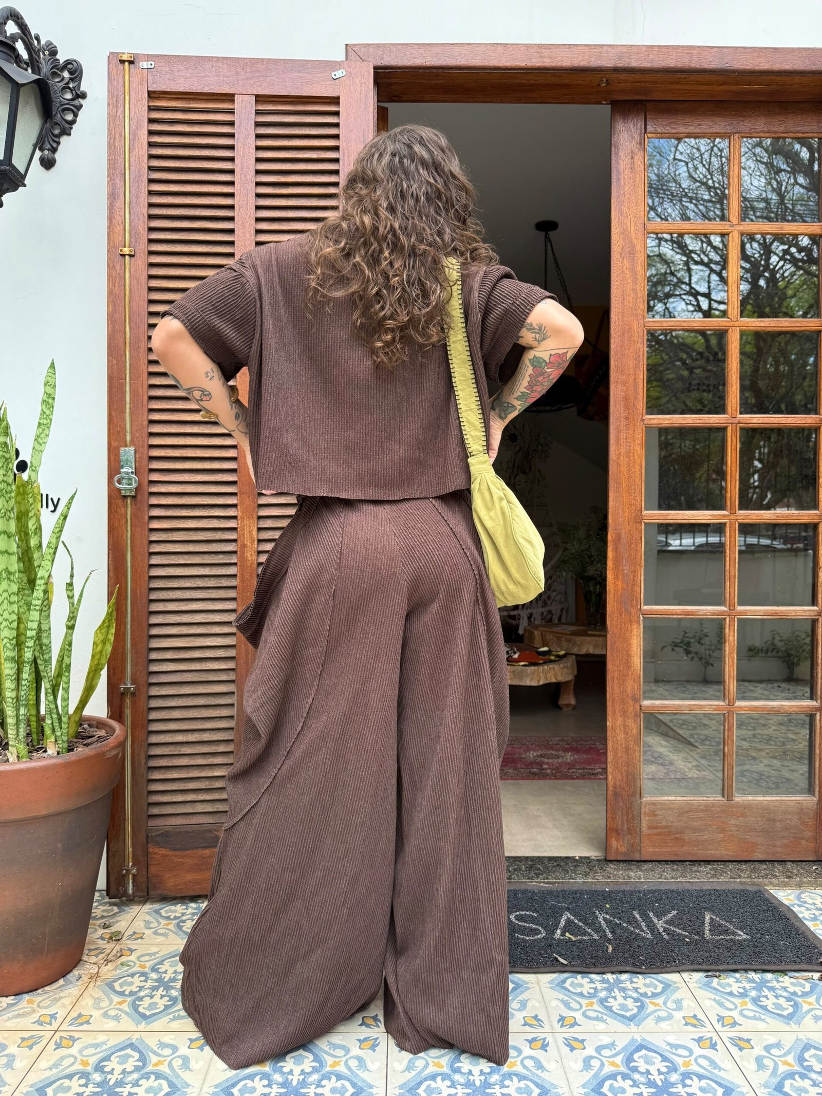 Calça Netuno Marrom - Imagem 4